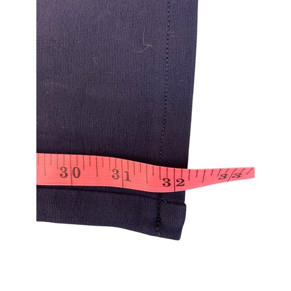 Chicos So Slimming Womens Pants Tall XS Navy Straight-Leg Zipper Pocket Normcore - Picture 8 of 8